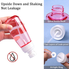 Cosywell vaporisateur voyage — plastique transparent et réutilisable pour des liquides variés.