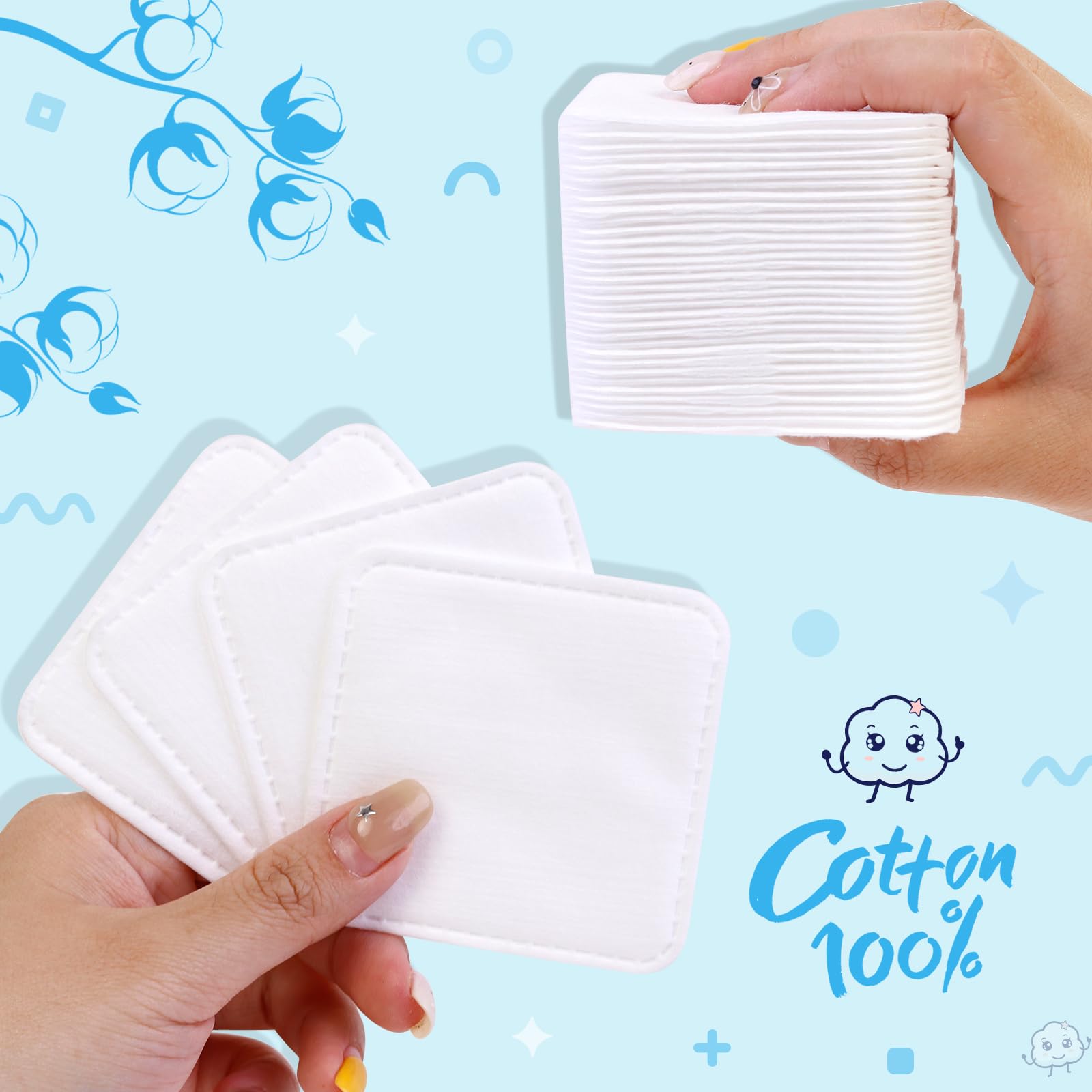 Cottonessence pour tonique: application douce et contrôlée
