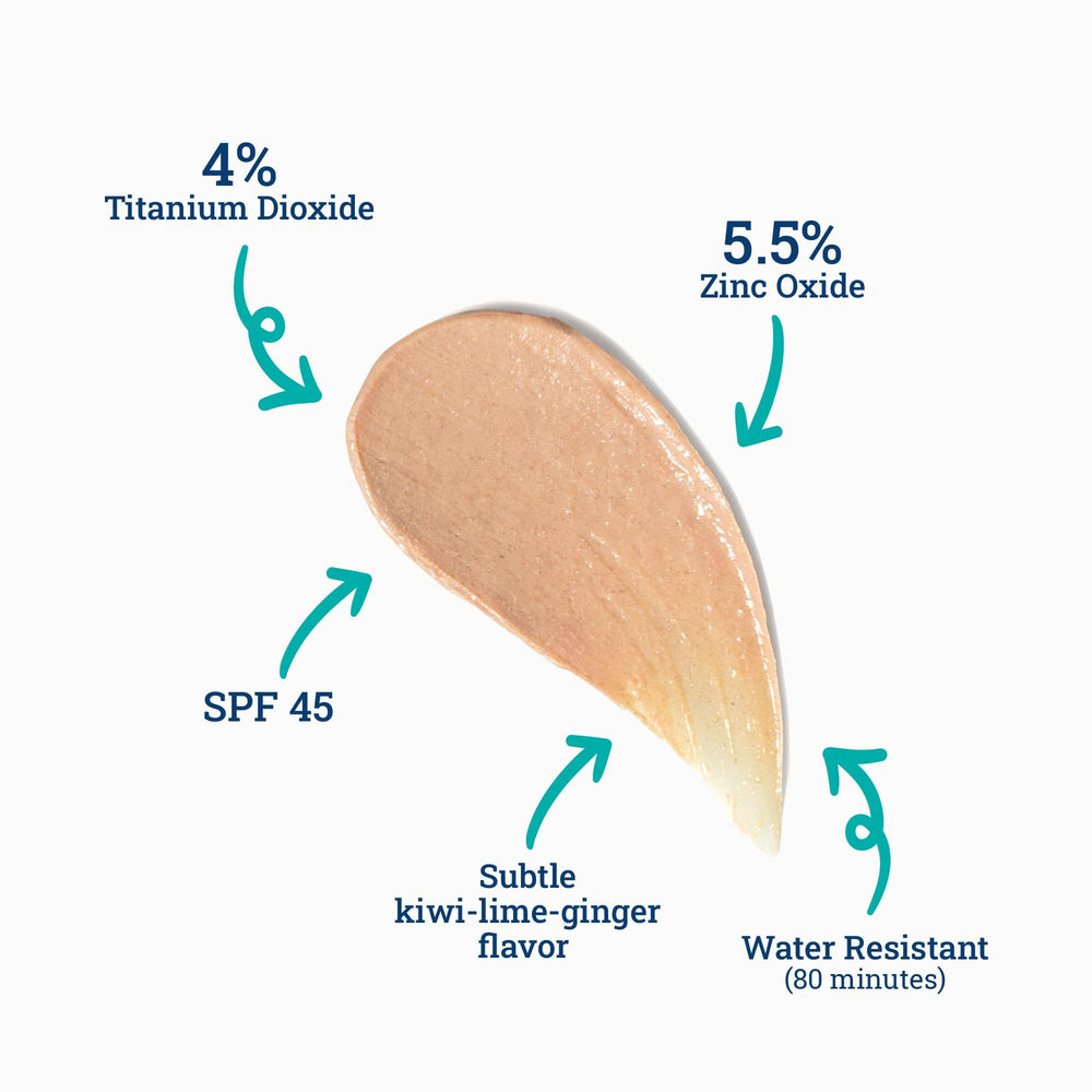 CoTZ Lip SPF 45 - protection minérale sans filtre chimique
