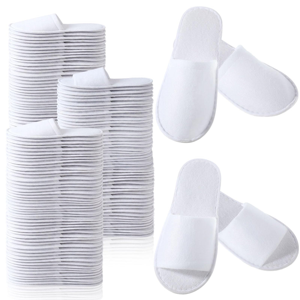 Chaussons jetables Coume ouverts, confort spa pour invités