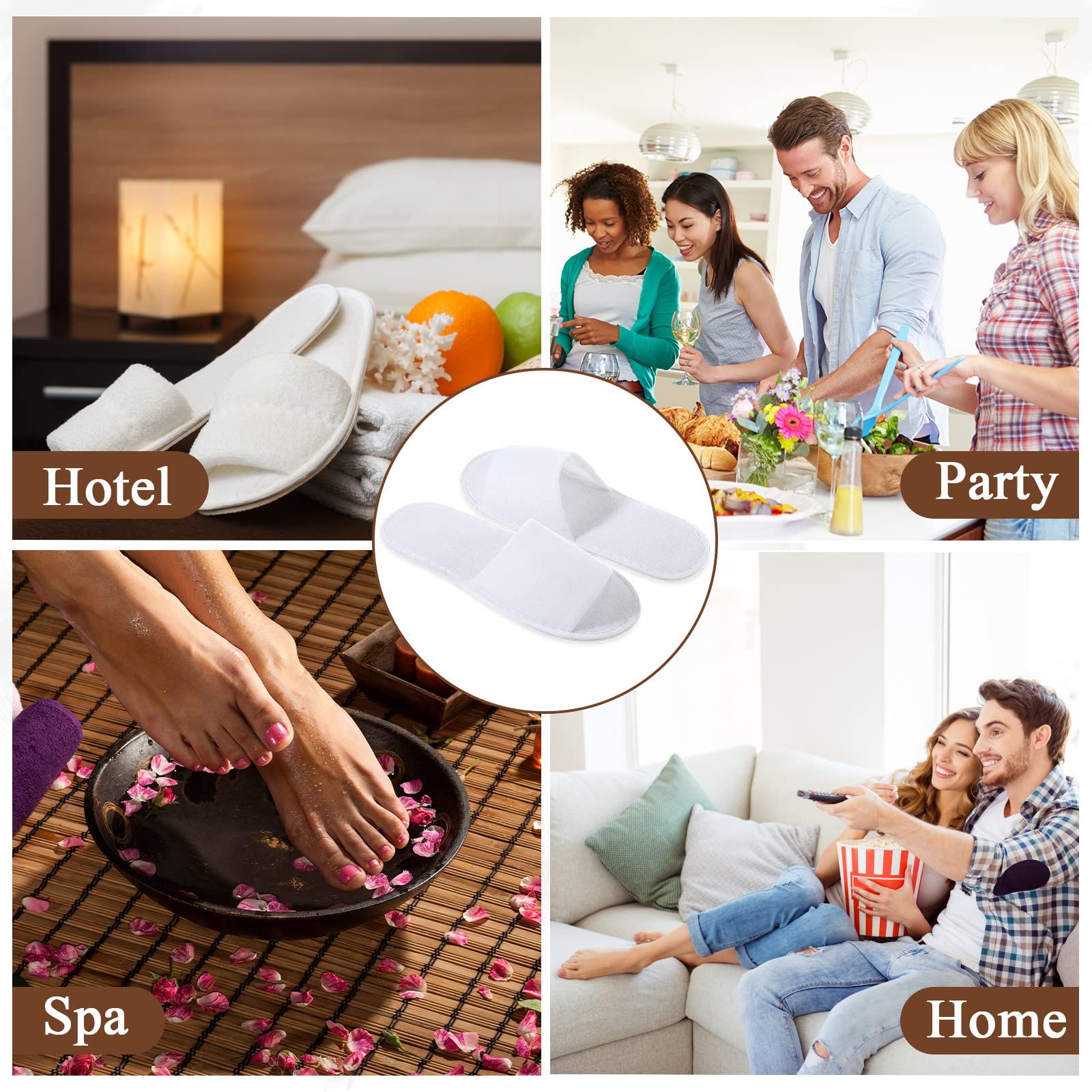 Chaussons jetables Coume voyage et domicile pratique