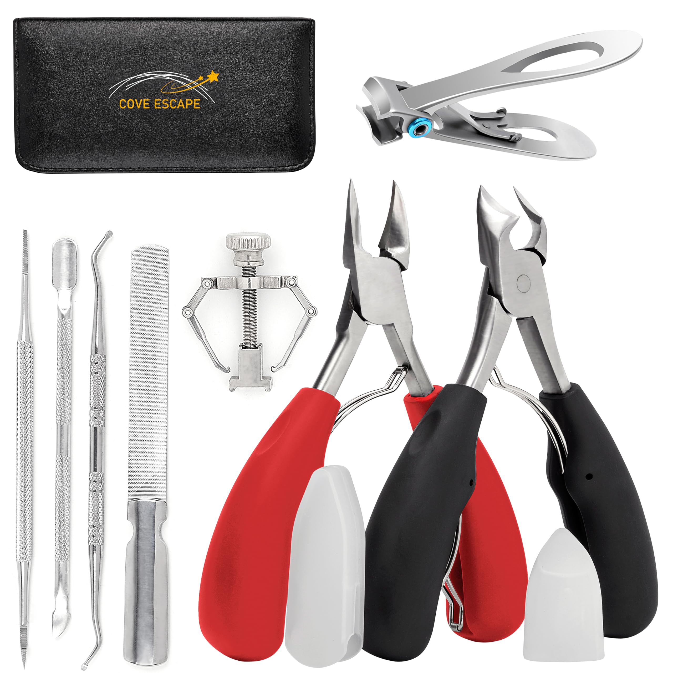 COVE ESCAPE Coupe-ongles grand format ergonomique pour une prise en main confortable