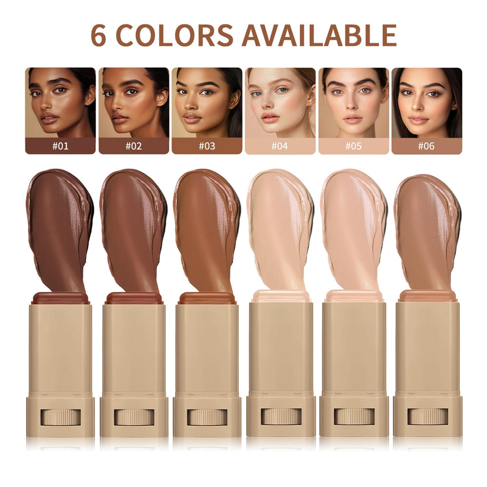 Covebalm Teinte Palette couleurs – convient à divers tons de peau.