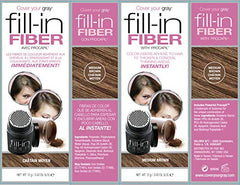 Cover Your Gray application sur cheveux, démonstration d usage simple pour épaissir visiblement.