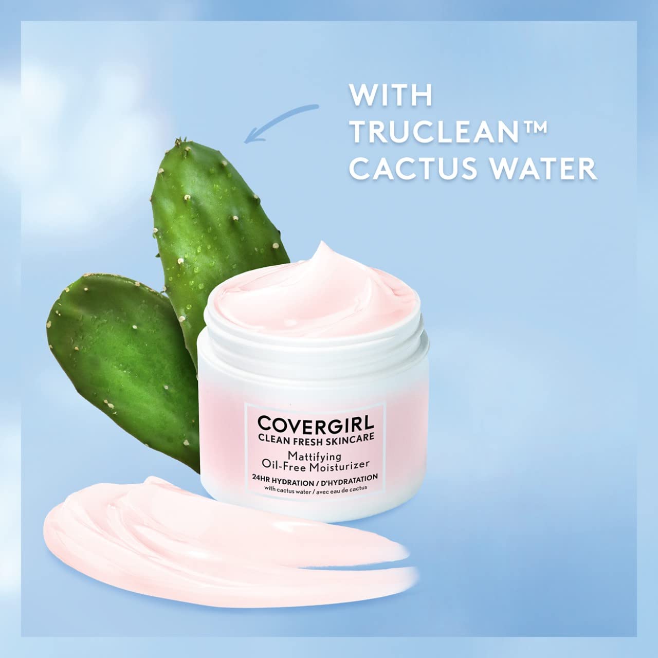 COVERGIRL Clean Fresh, utilisation matin et soir prête pour le maquillage.