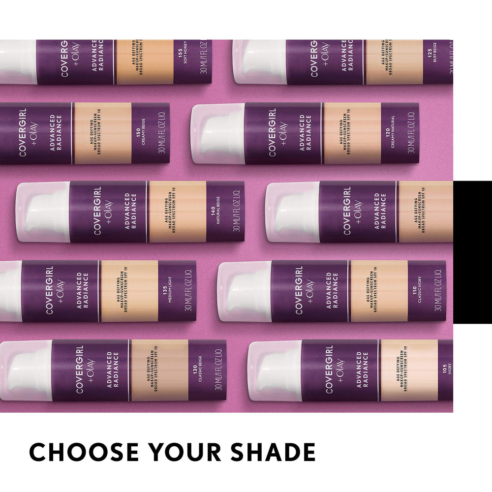 COVERGIRL Advanced Radiance: teint impeccable et naturel au fil des heures.