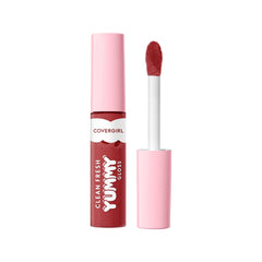 Bouteille COVERGIRL Yummy Sunrise Blush avec éclat brillant et hydratant.