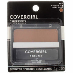 COVERGIRL Cheekers Bronzer 104, teinte naturelle idéale pour une lueur subtile et durable.