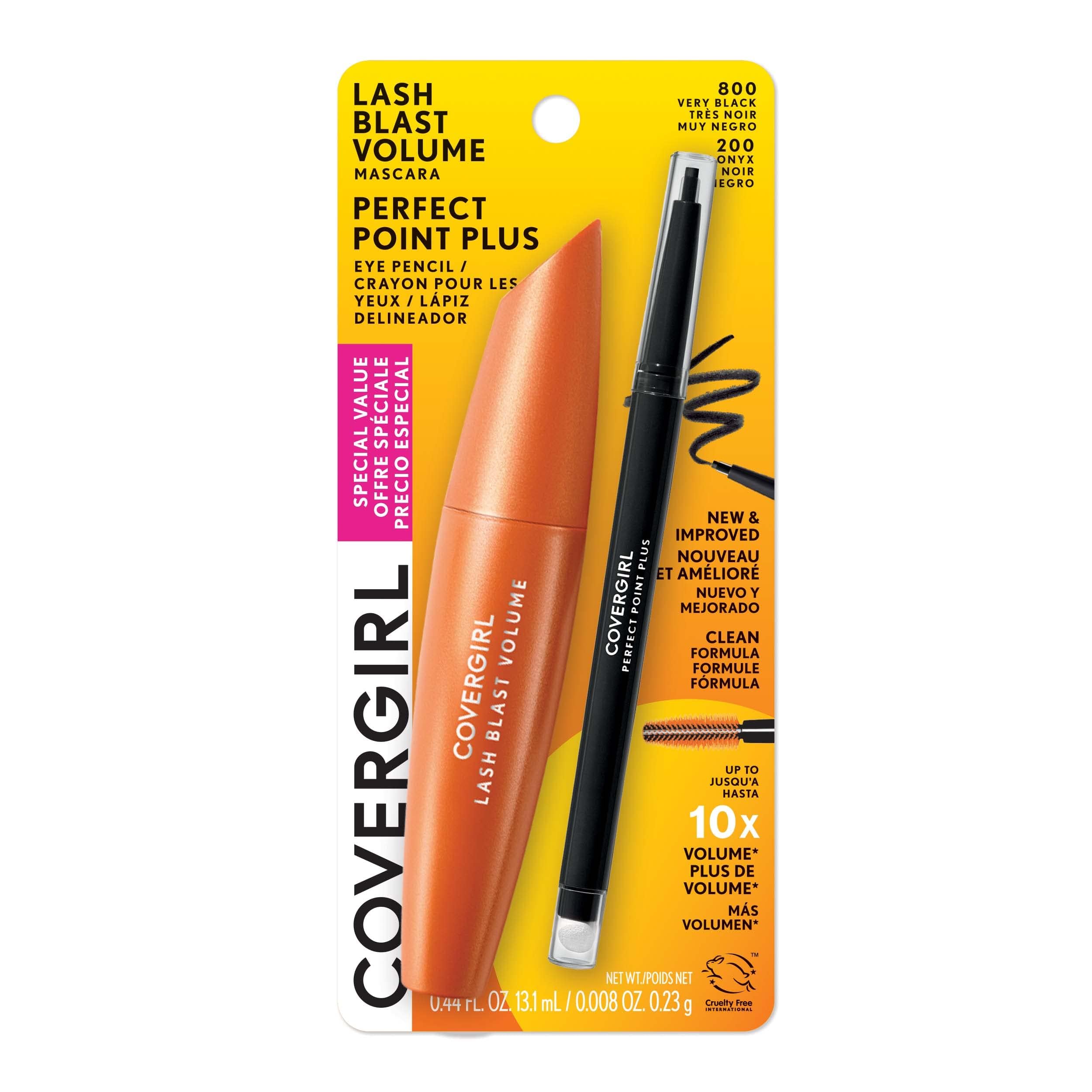 COVERGIRL Lash Blast Volume Mascara noir intense pour cils volumineux.