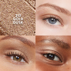 CoverGirl Clean Eye Color Gold Dusk, ombre scintillante adaptée à plusieurs styles.