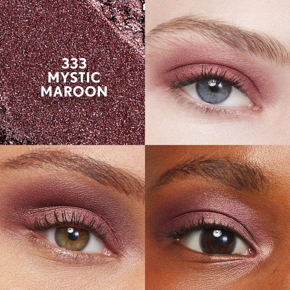 Application douce et modulable de Mystic Marron sur la paupière