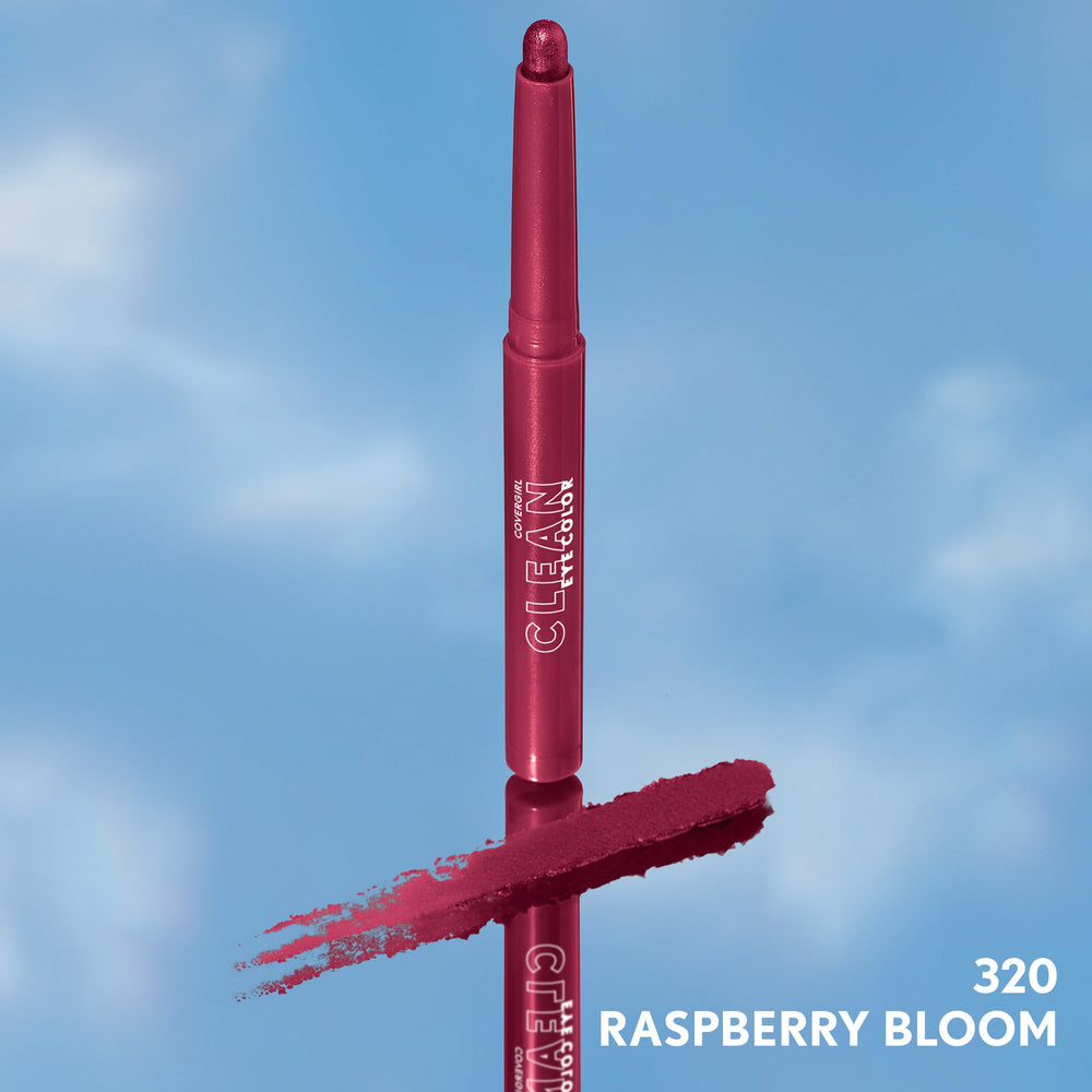 Test ophtalmologique – COVERGIRL Raspberry Bloom adapté yeux sensibles.