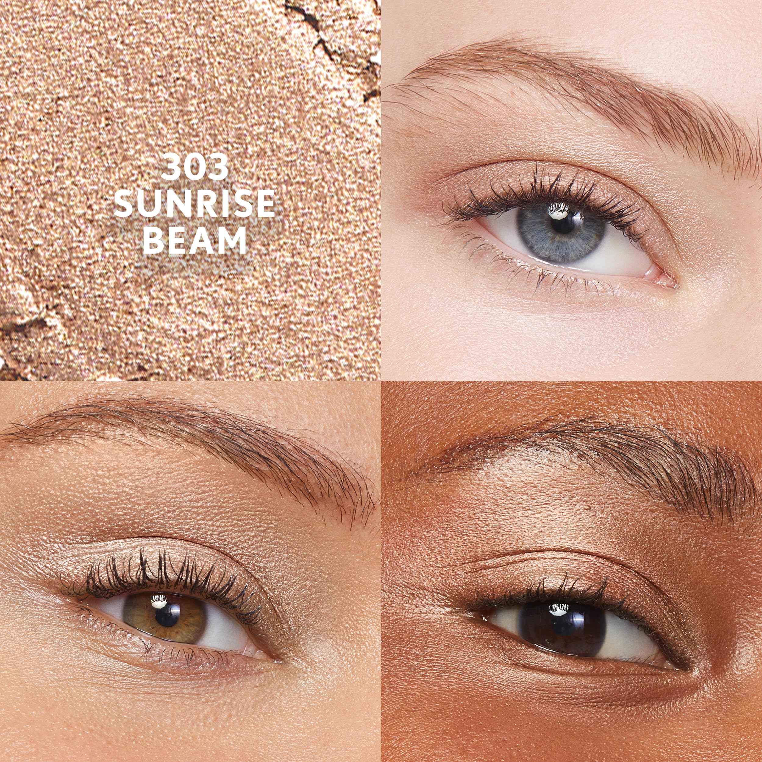 CoverGirl Sunrise Beam, teinte satinée prête à illuminer le regard.