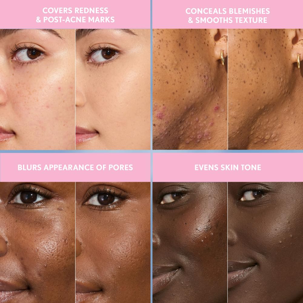 COVERGIRL ingrédients clés Niacinamide hydratants pour la peau.