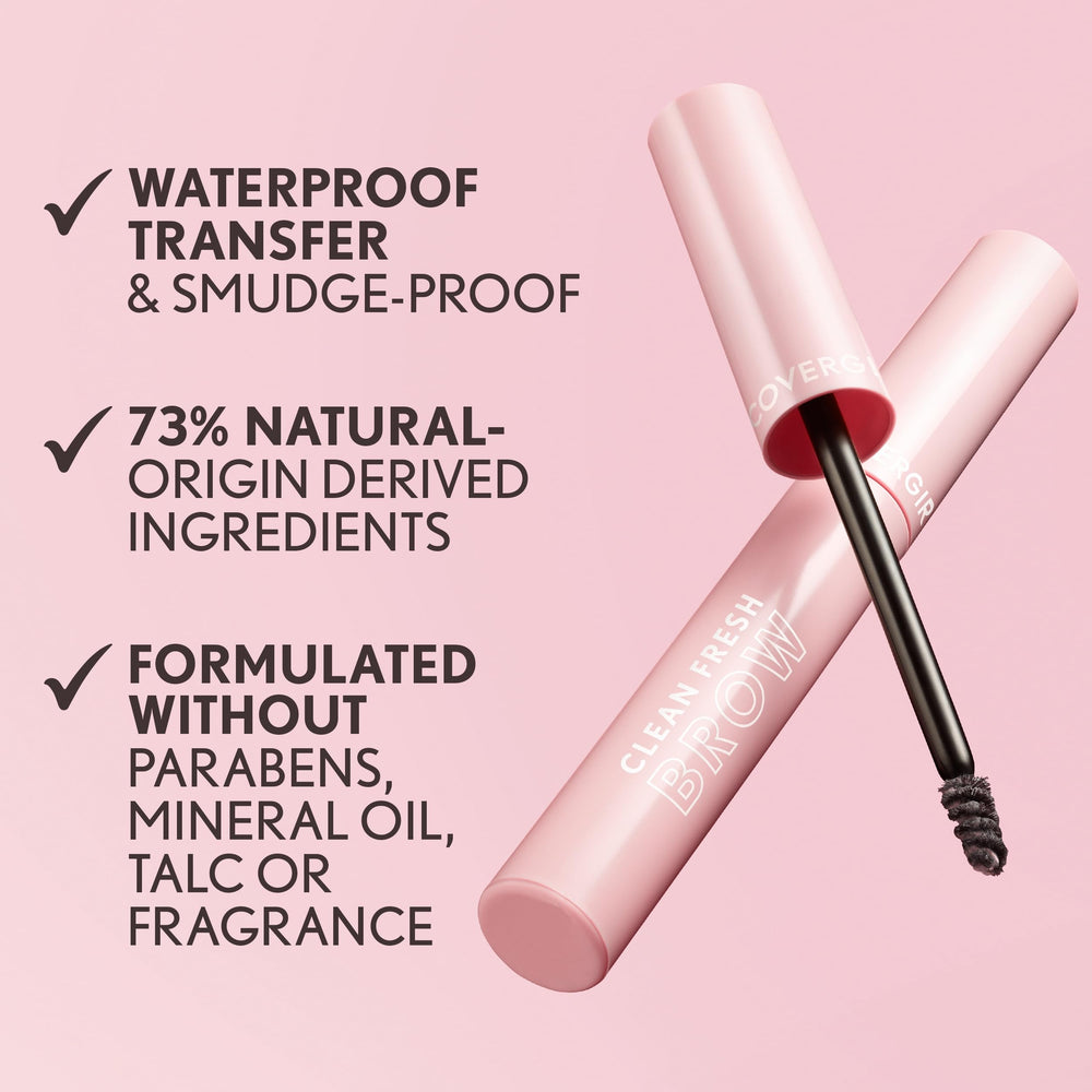 CoverGirl Clean Fresh Brow formule-vegan respectueuse des standards éthiques