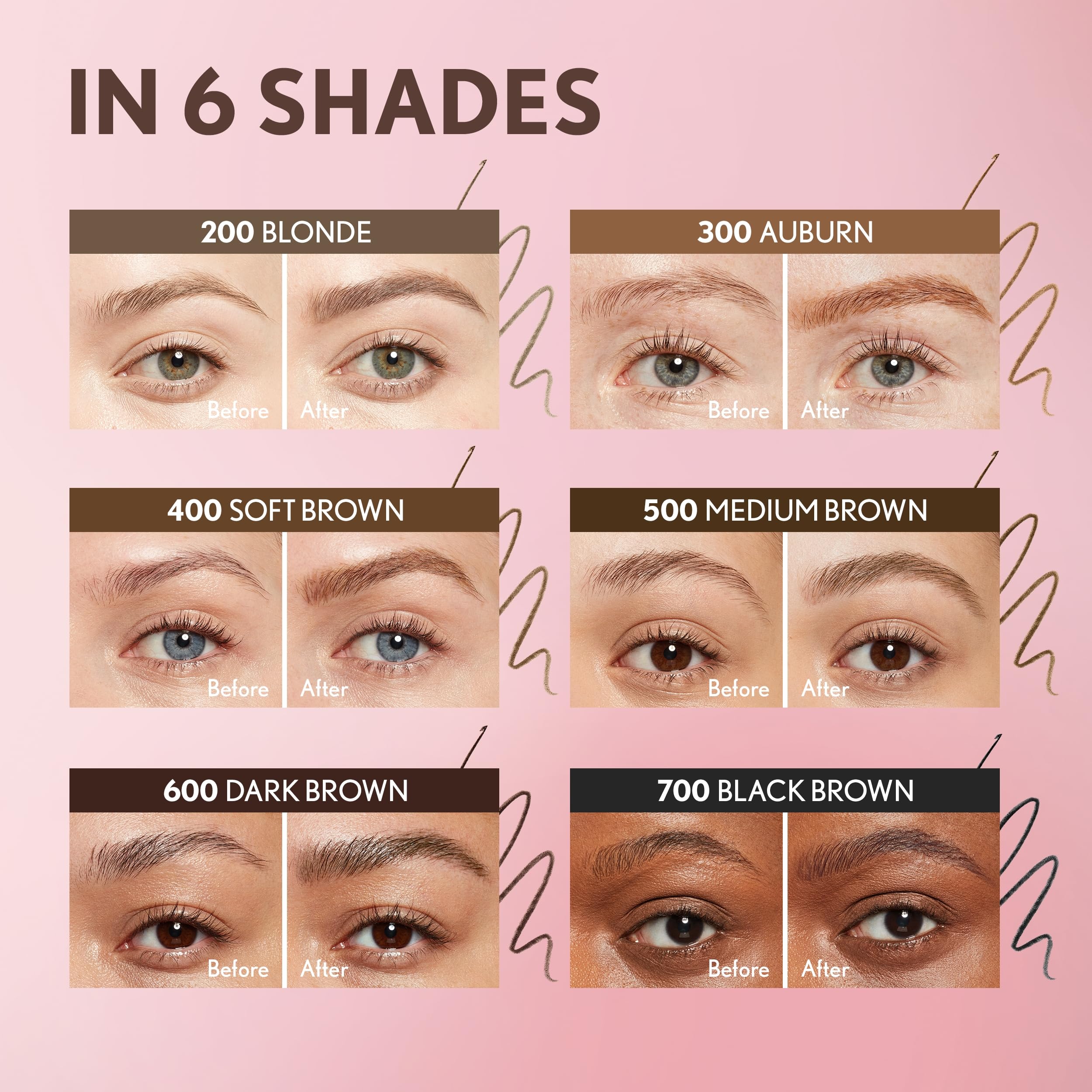 CoverGirl Clean Fresh Brow Nano illustration facilité d’application et définition légère