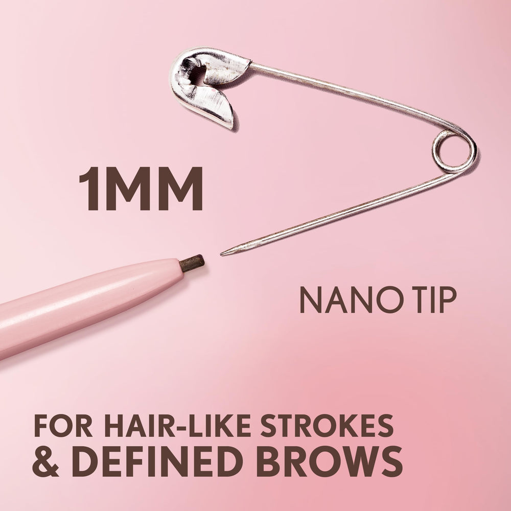 CoverGirl Clean Fresh Brow Nano avec goupillon intégré pour estomper