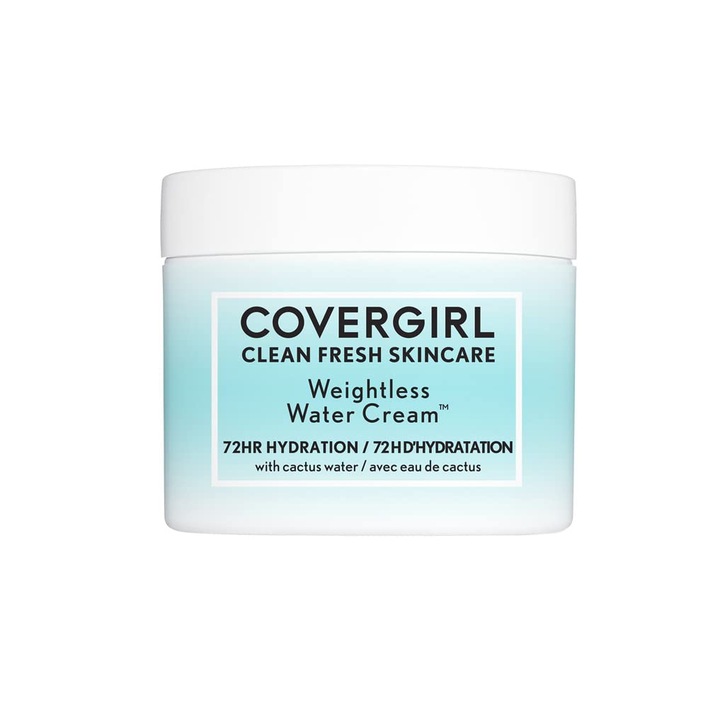 Hydratation CoverGirl Clean Fresh pouvant durer 72 heures pour peau confortable.