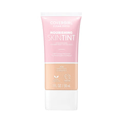 COVERGIRL Clean Fresh Skin Tint en bouteille, texture légère pour teint uniforme.