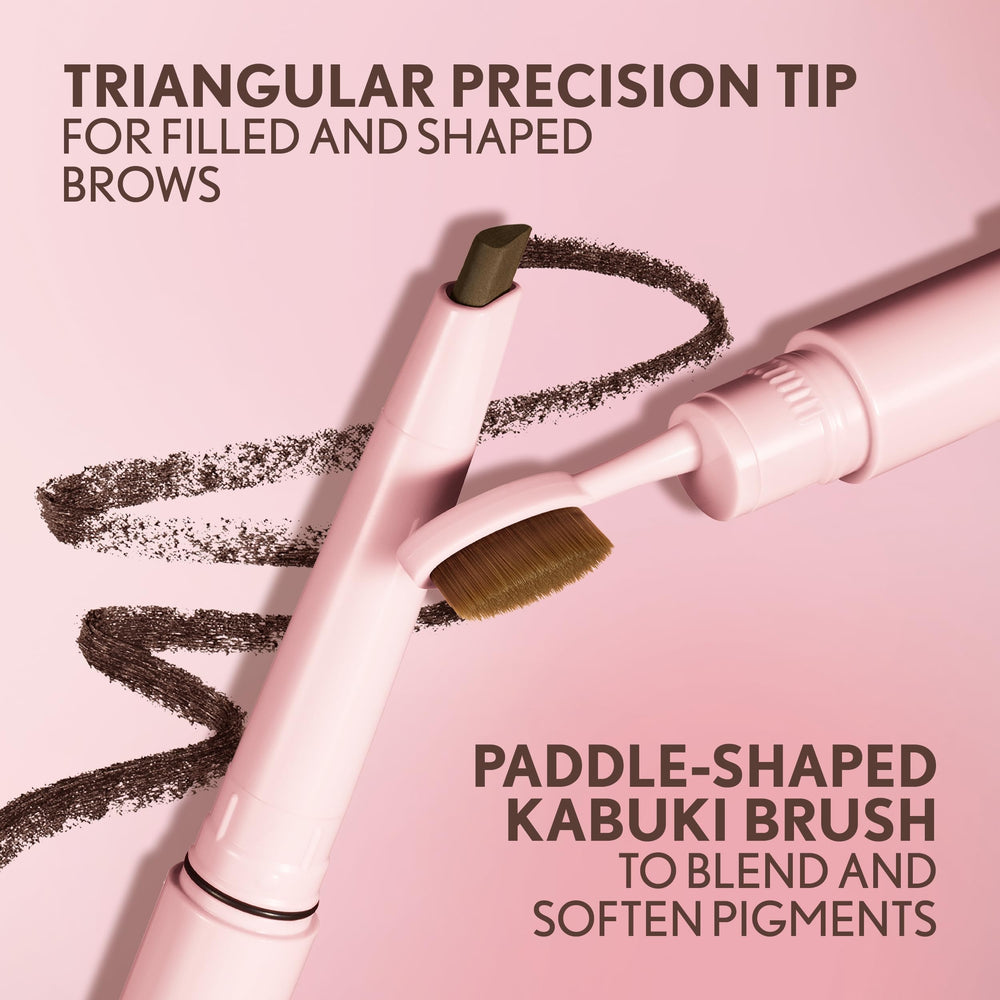 CoverGirl pommade remplisseur de sourcils, brosse ultra-précise pour retouches rapides.