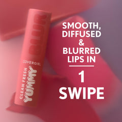 COVERGIRL Clean Fresh Yummy Blur : application douce sur les lèvres