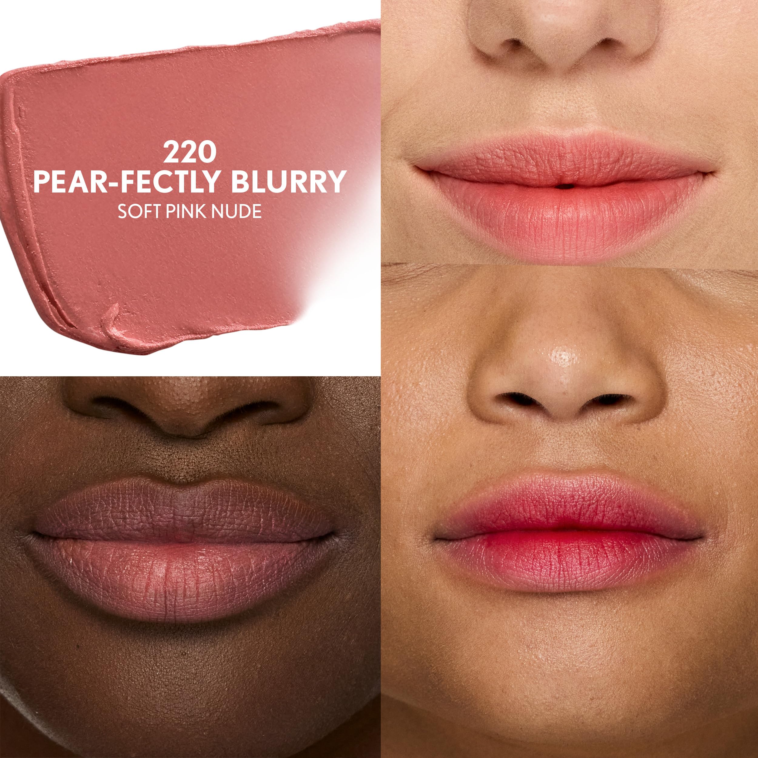 COVERGIRL Clean Fresh Yummy Blur : effet diffuse sur les lèvres en swatch