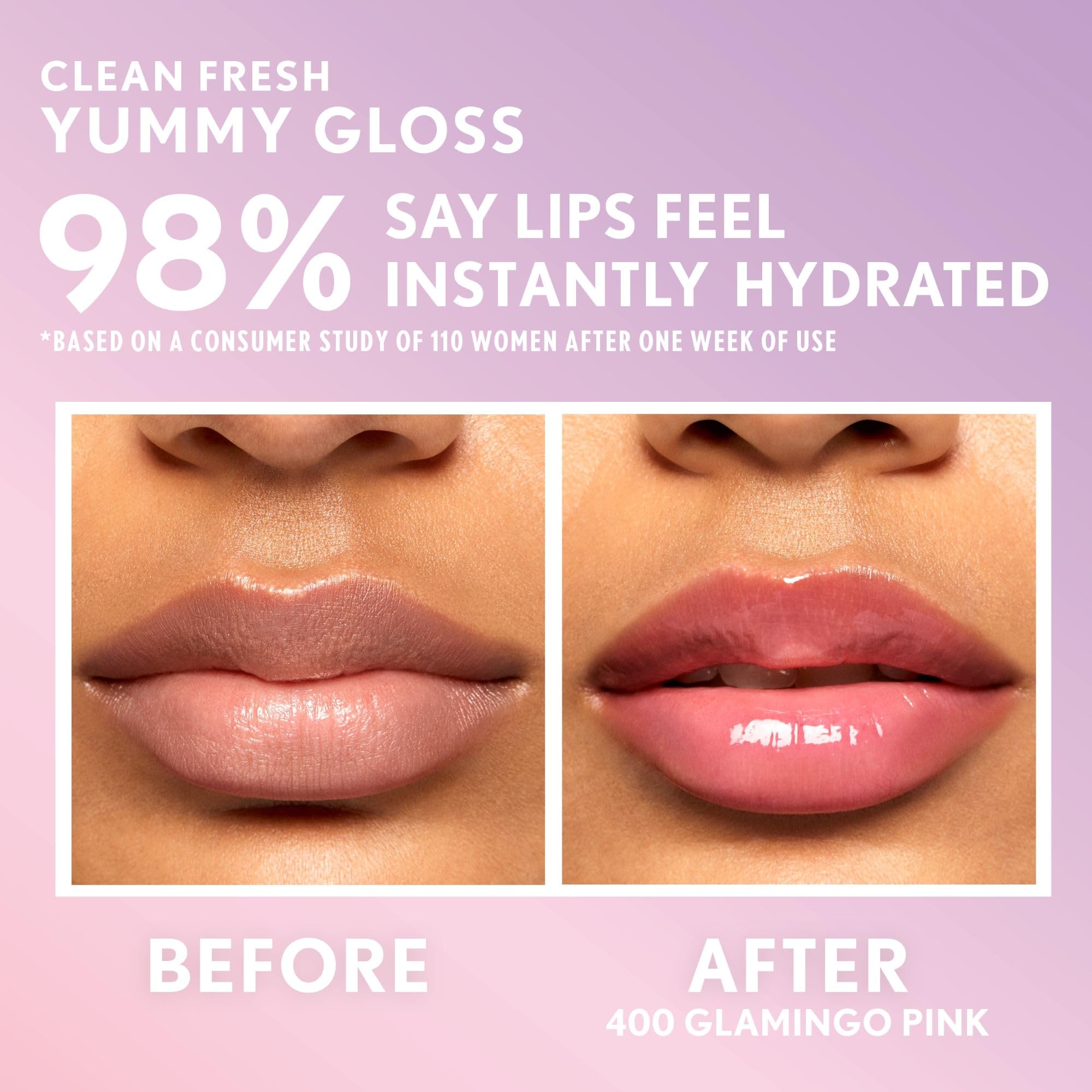COVERGIRL Clean Fresh Yummy Gloss – Senteurs naturelles pour une expérience gourmande.