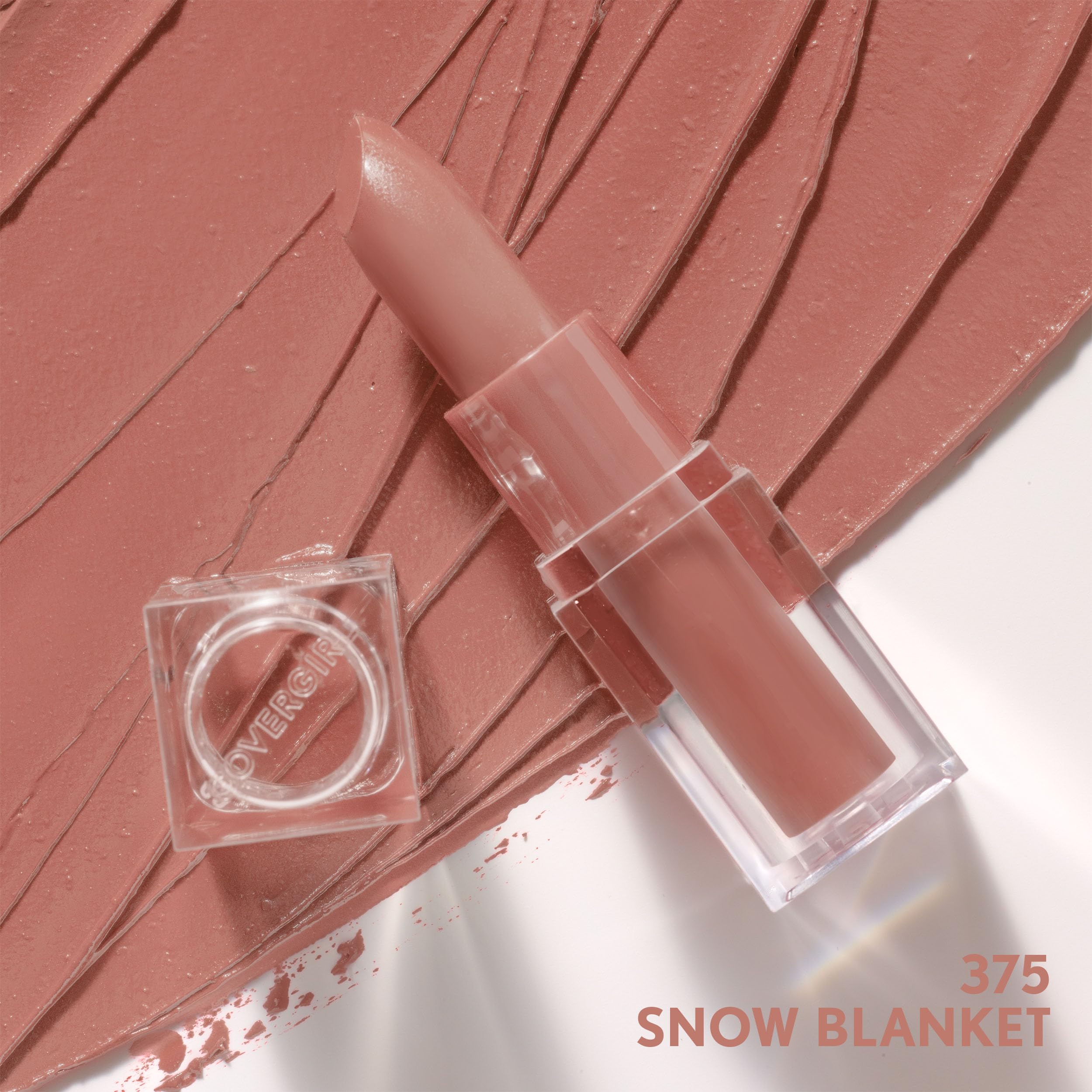 CoverGirl Clean Lip Color Nappe de neige, teinte polyvalente adaptée à tous les tons.