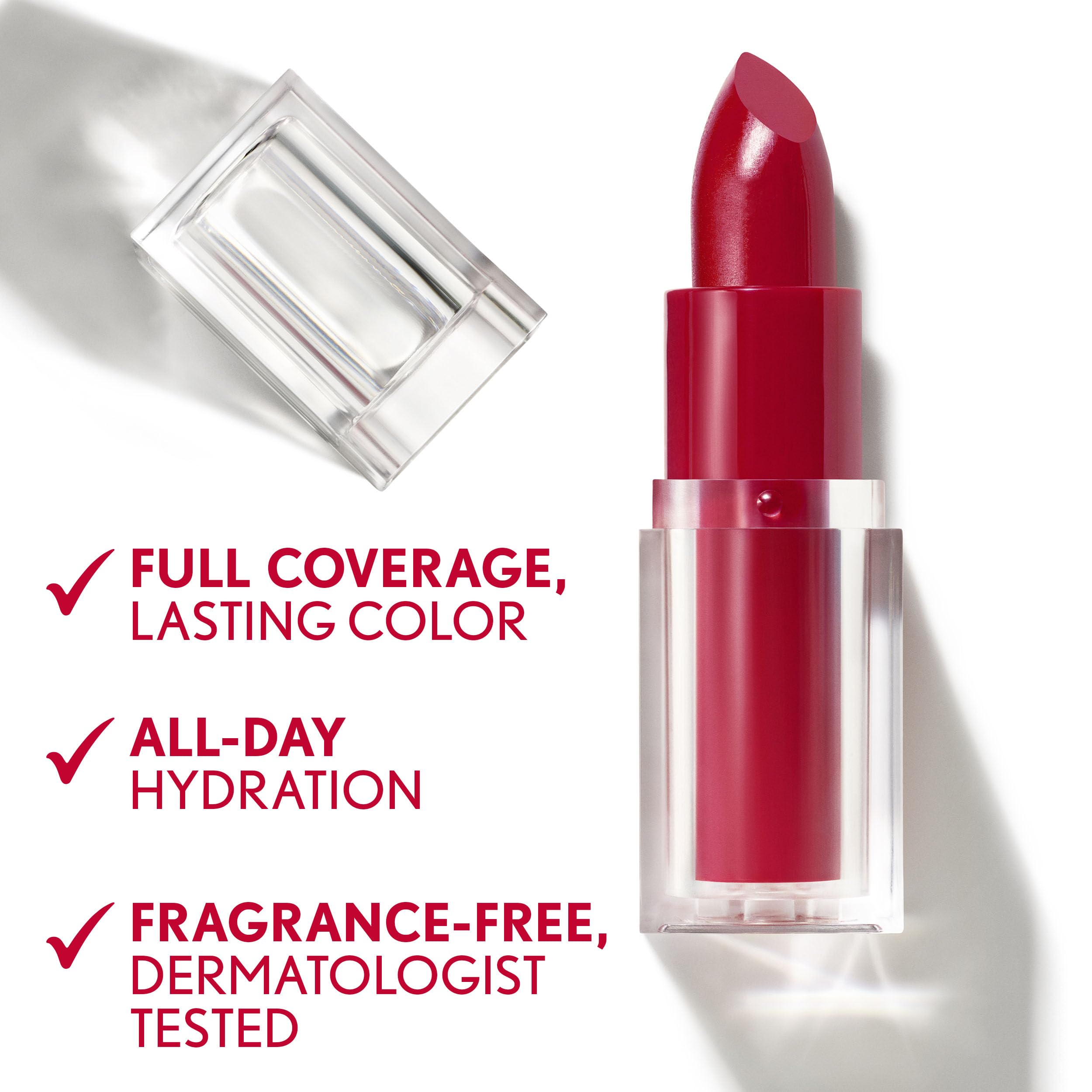 CoverGirl Clean Lip Color Satin Slipper – hydratation quotidienne grâce au Squalane naturel.
