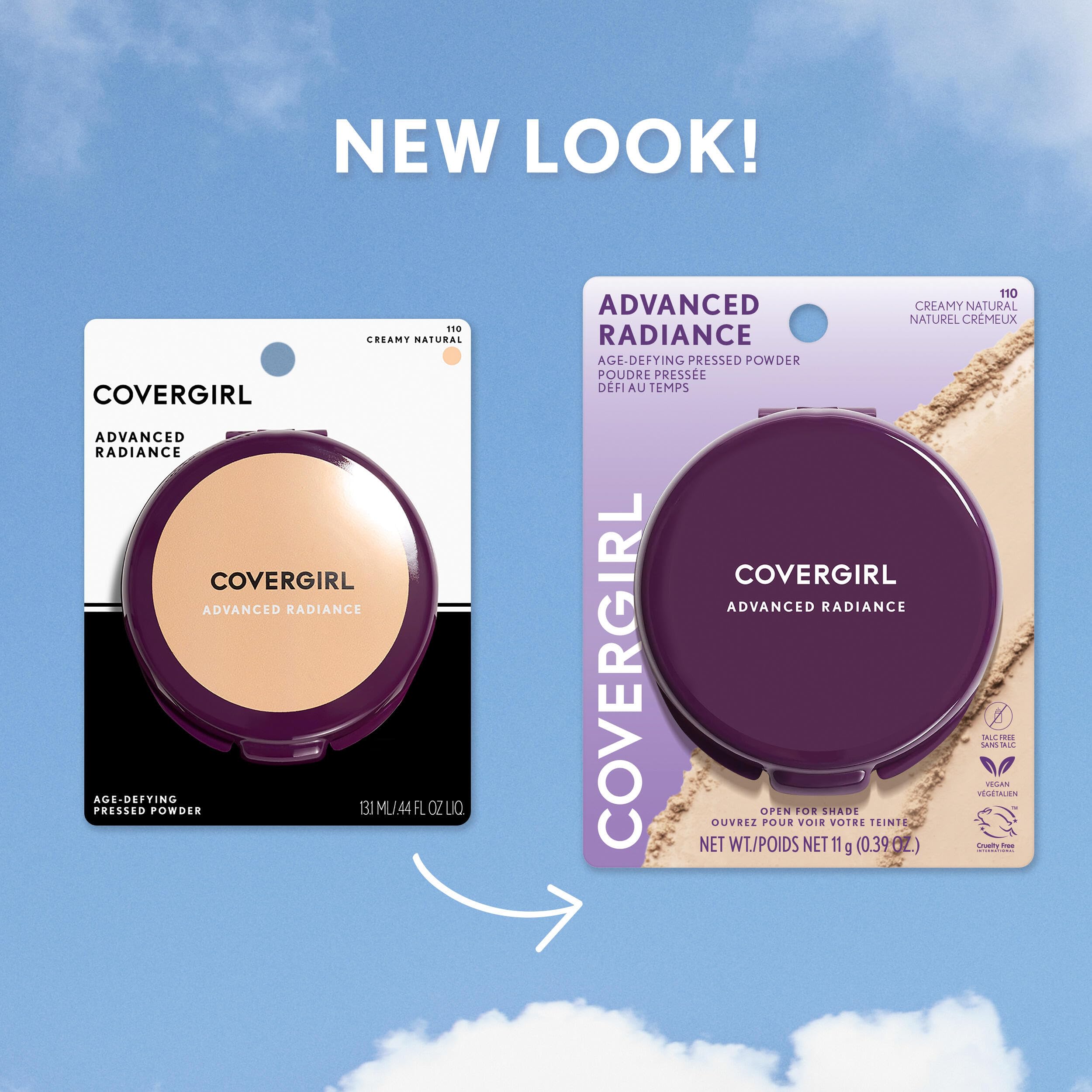 CoverGirl Advanced Radiance, contrôle de brillance tout au long de la journée.