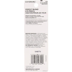 COVERGIRL Mélange Parfait Crayon Yeux noir-brun estompe facile grâce à l'embout, pour trait des yeux ou ombre.