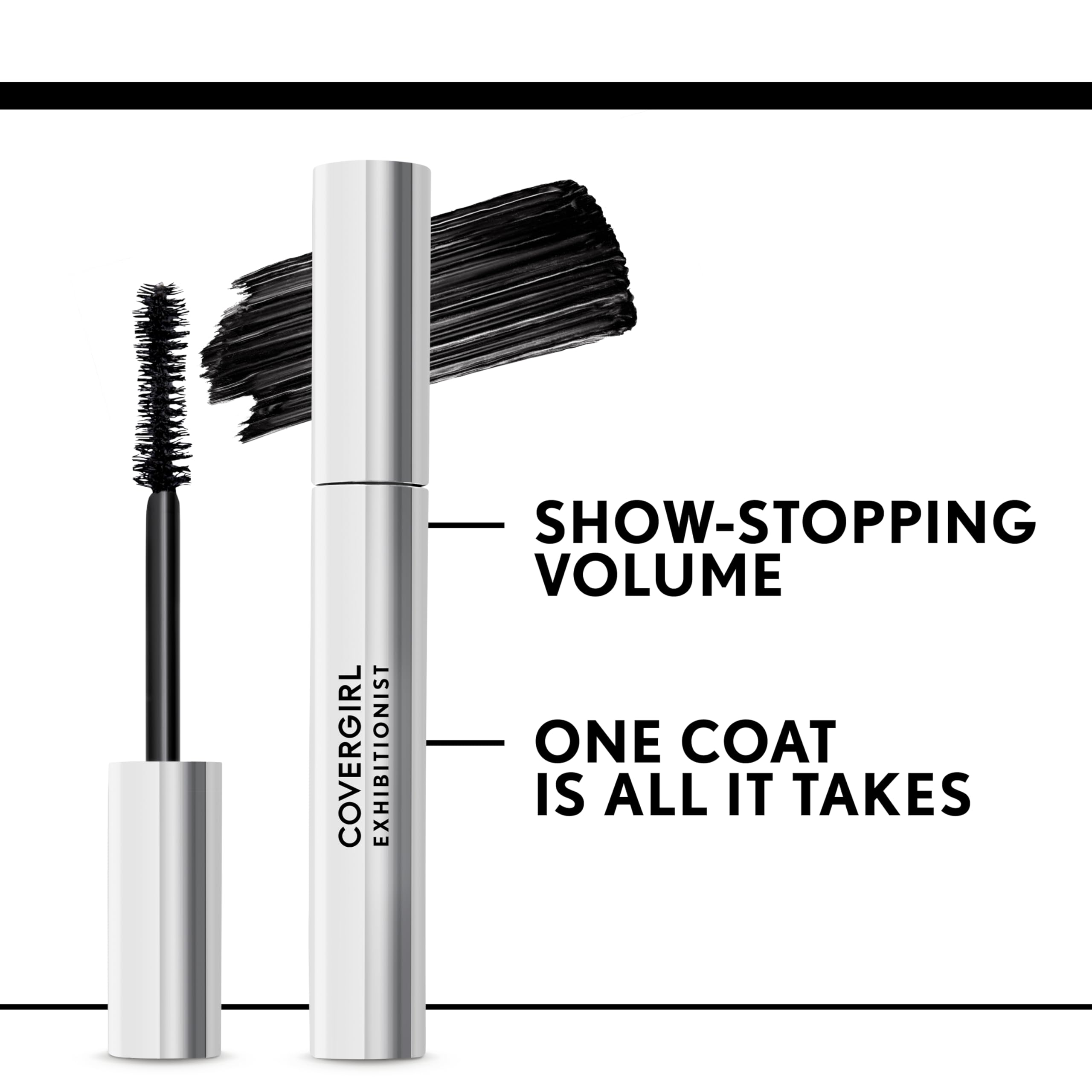 COVERGIRL Eye Enhancer Exhibitionist Mascara: rendu plus long et défini après une seule couche.