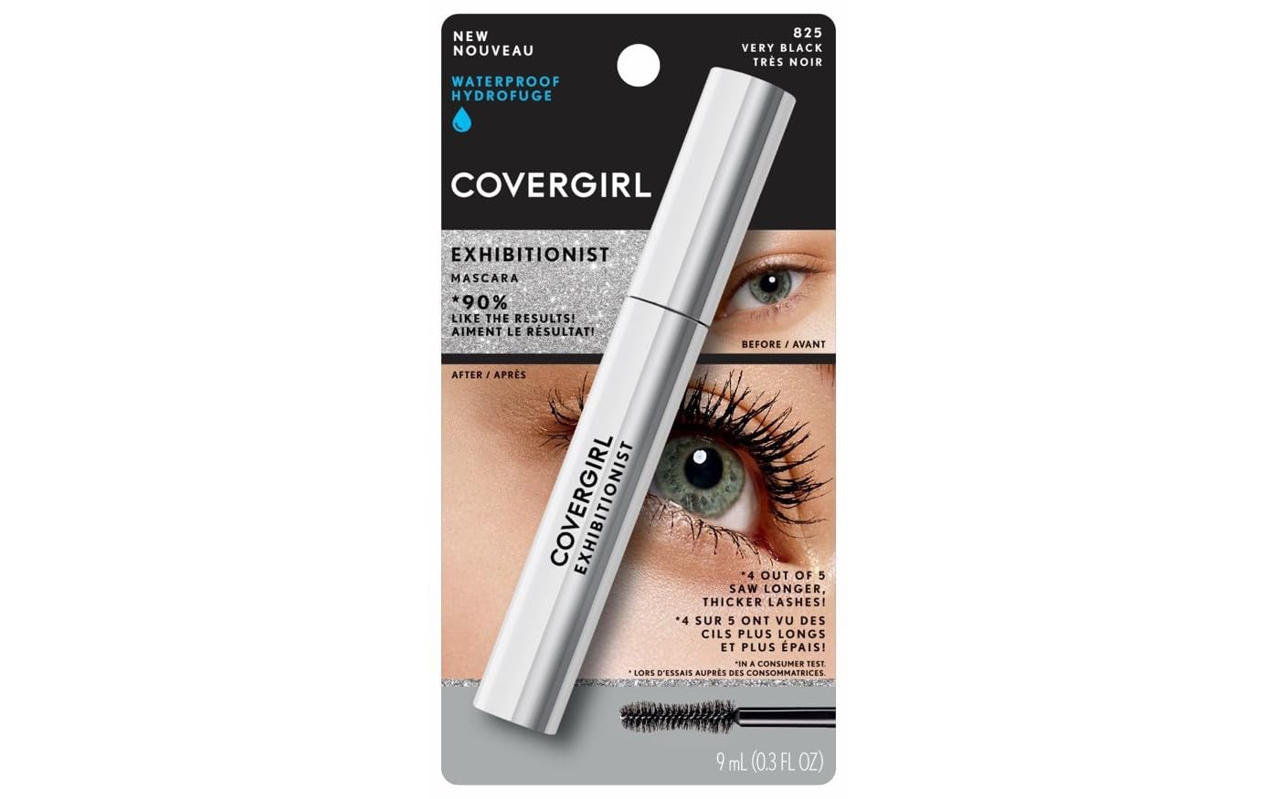 COVERGIRL Eye Enhancer Exhibitionist Mascara – sans cruauté, respectueux des animaux.