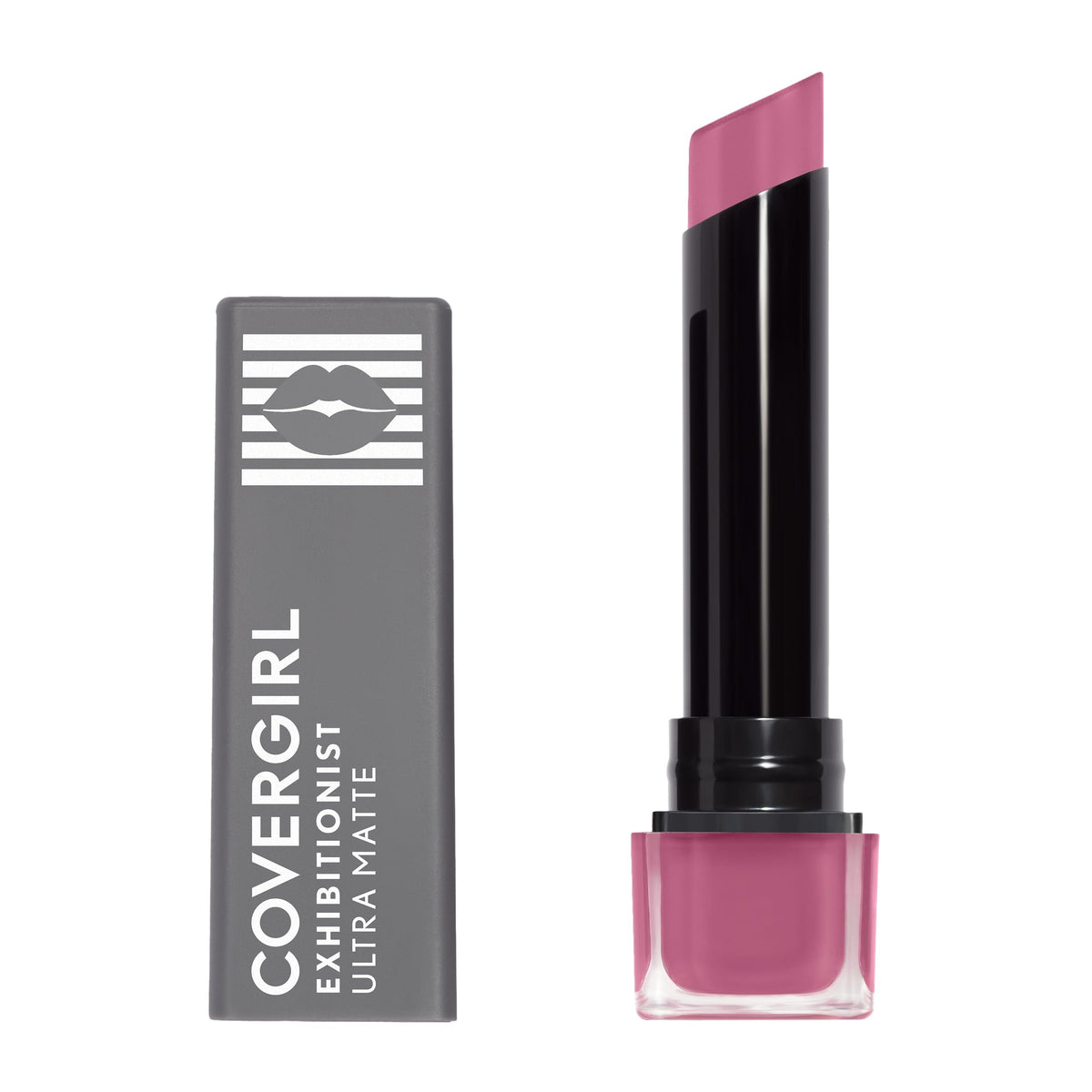 COVERGIRL Exhibitionist Provocateur ultra-mat en gros plan, prêt pour une tenue longue durée.
