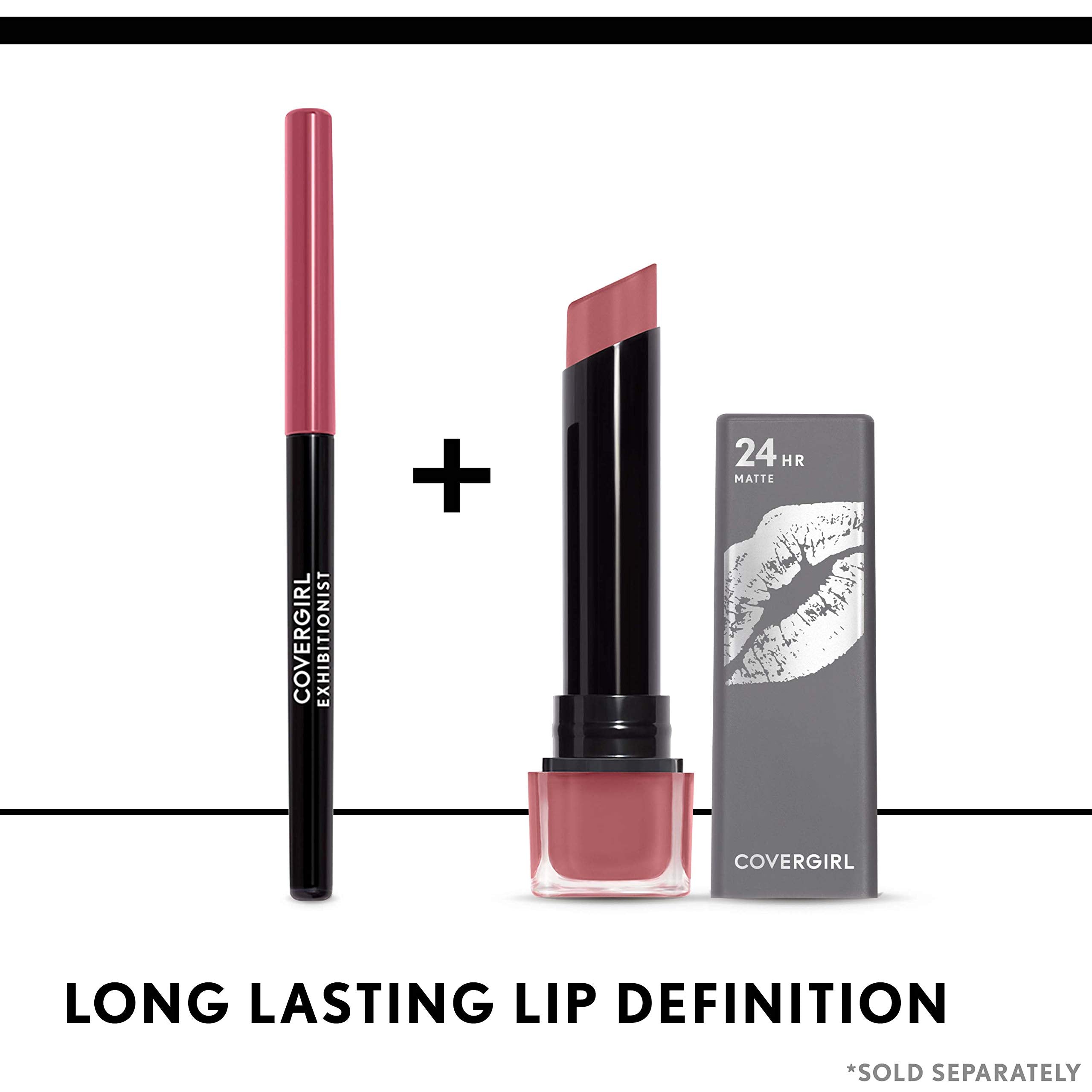Résistance au transfert et à l'eau, COVERGIRL Exhibitionist Soloist, pour tenue en toutes occasions.