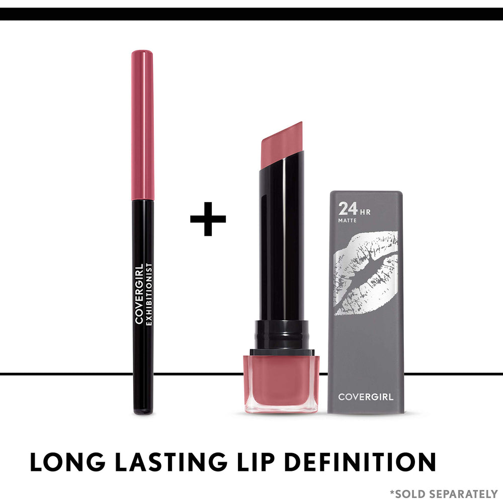 Résistance au transfert et à l'eau, COVERGIRL Exhibitionist Soloist, pour tenue en toutes occasions.