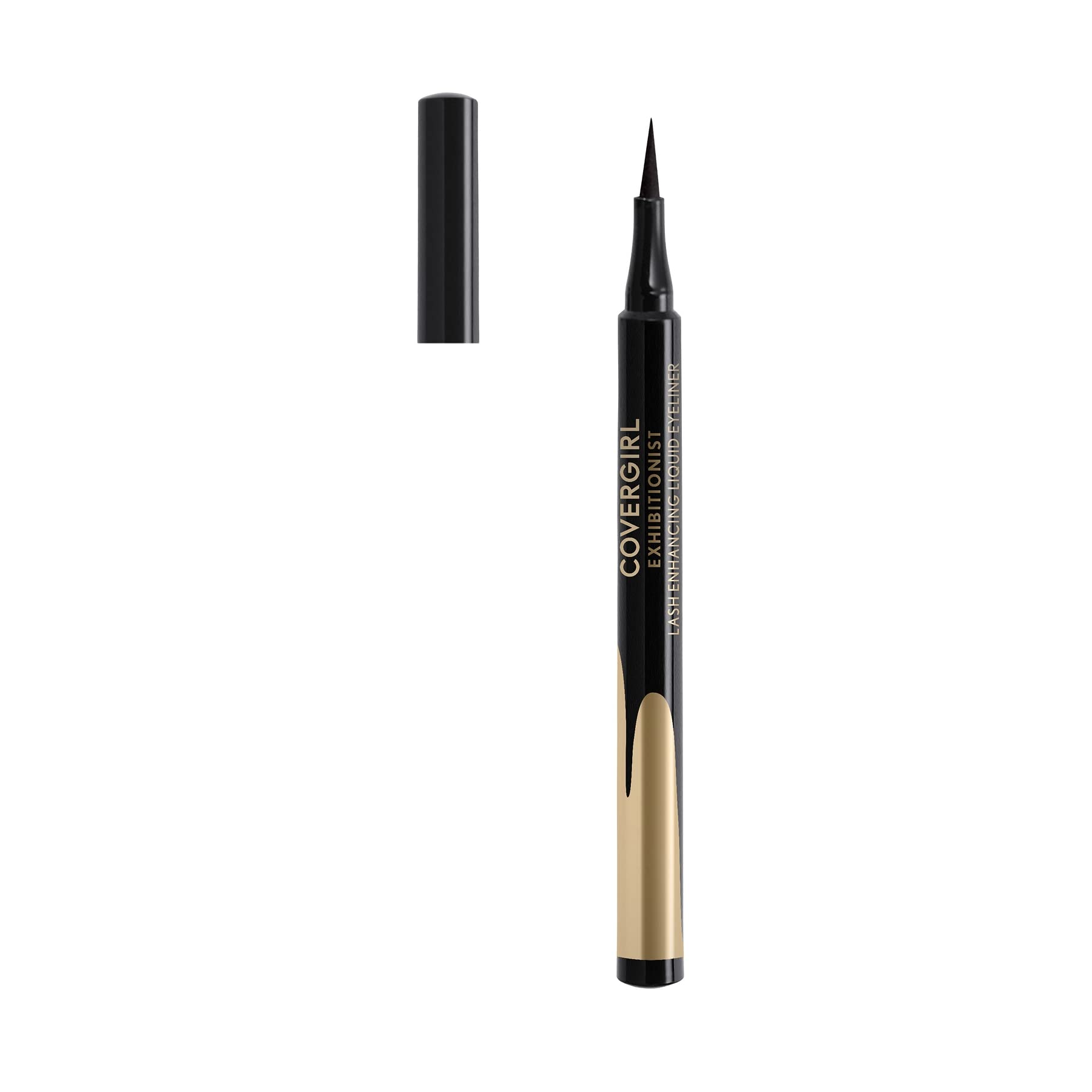 COVERGIRL Exhibitionist: trait liquide yeux noir, application précise sans bavure.