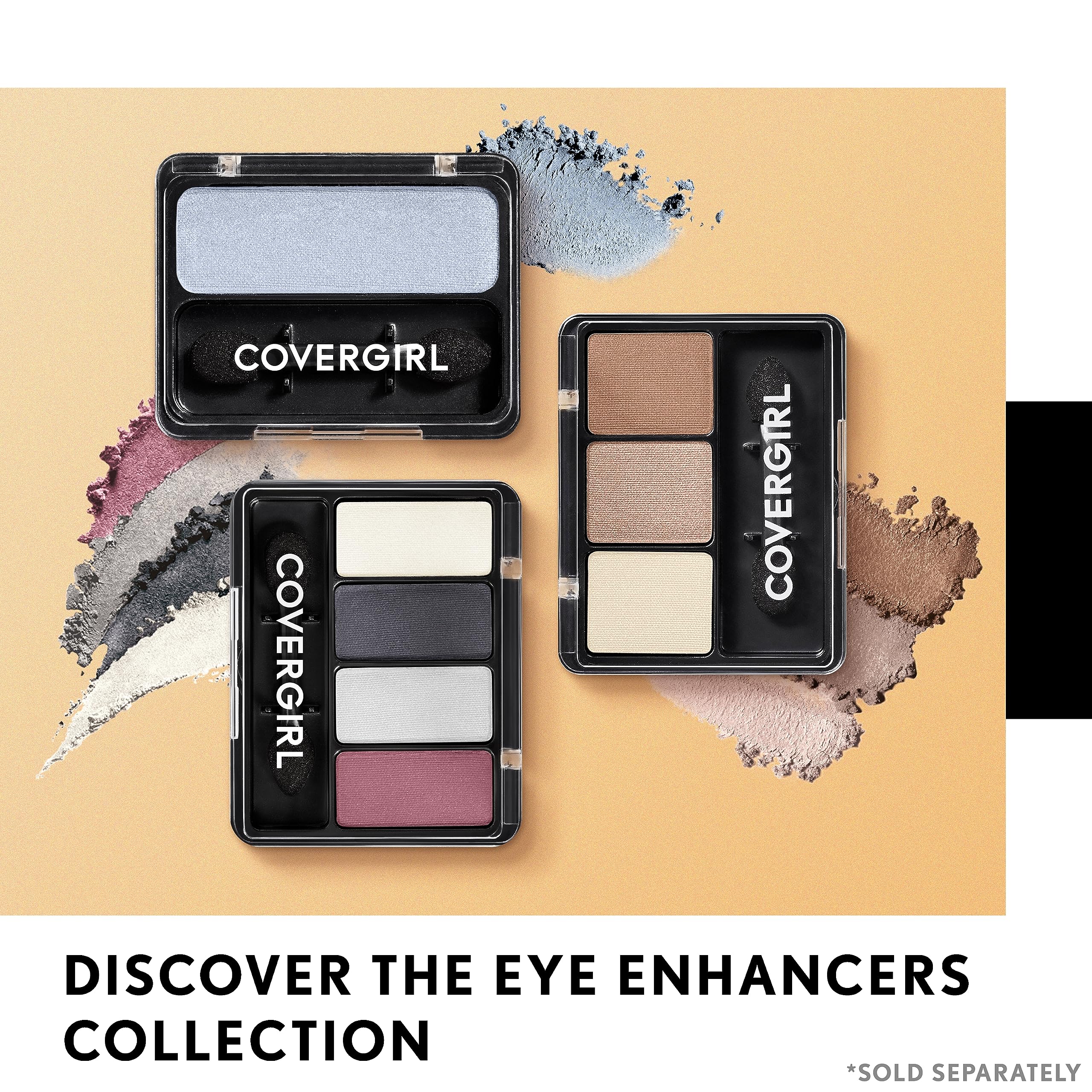 CoverGirl Eye Enhancers: logo sans cruauté pour assurance éthique.