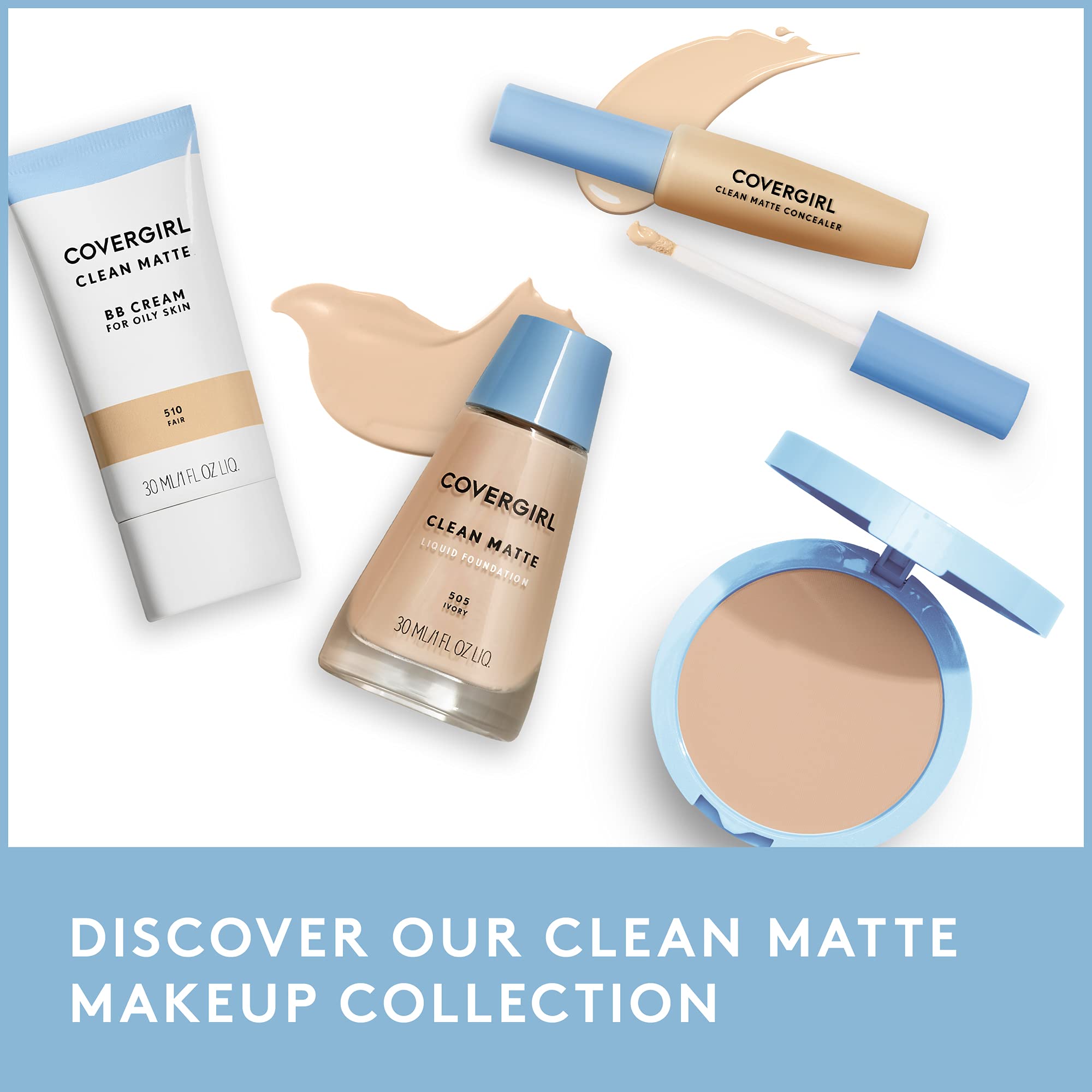 CoverGirl fini mat longue tenue grâce à sa formule sans huile non comédogène.