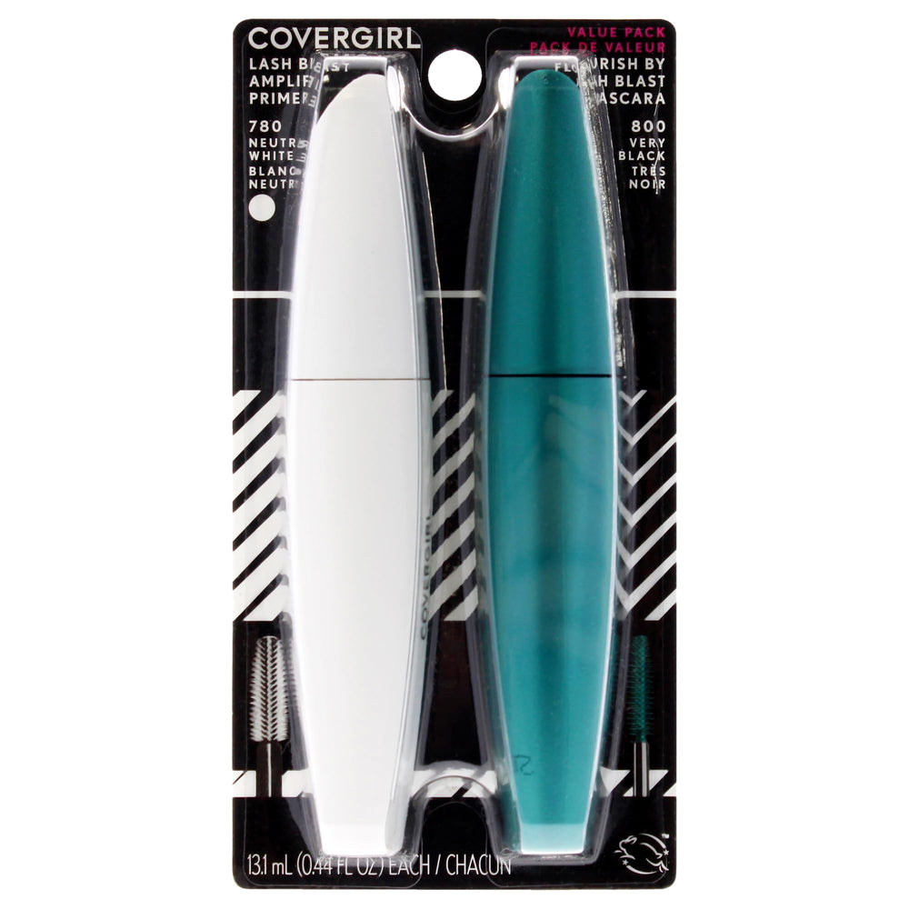 COVERGIRL Flourish Mascara avec brosse pour cils définis et volumineux.