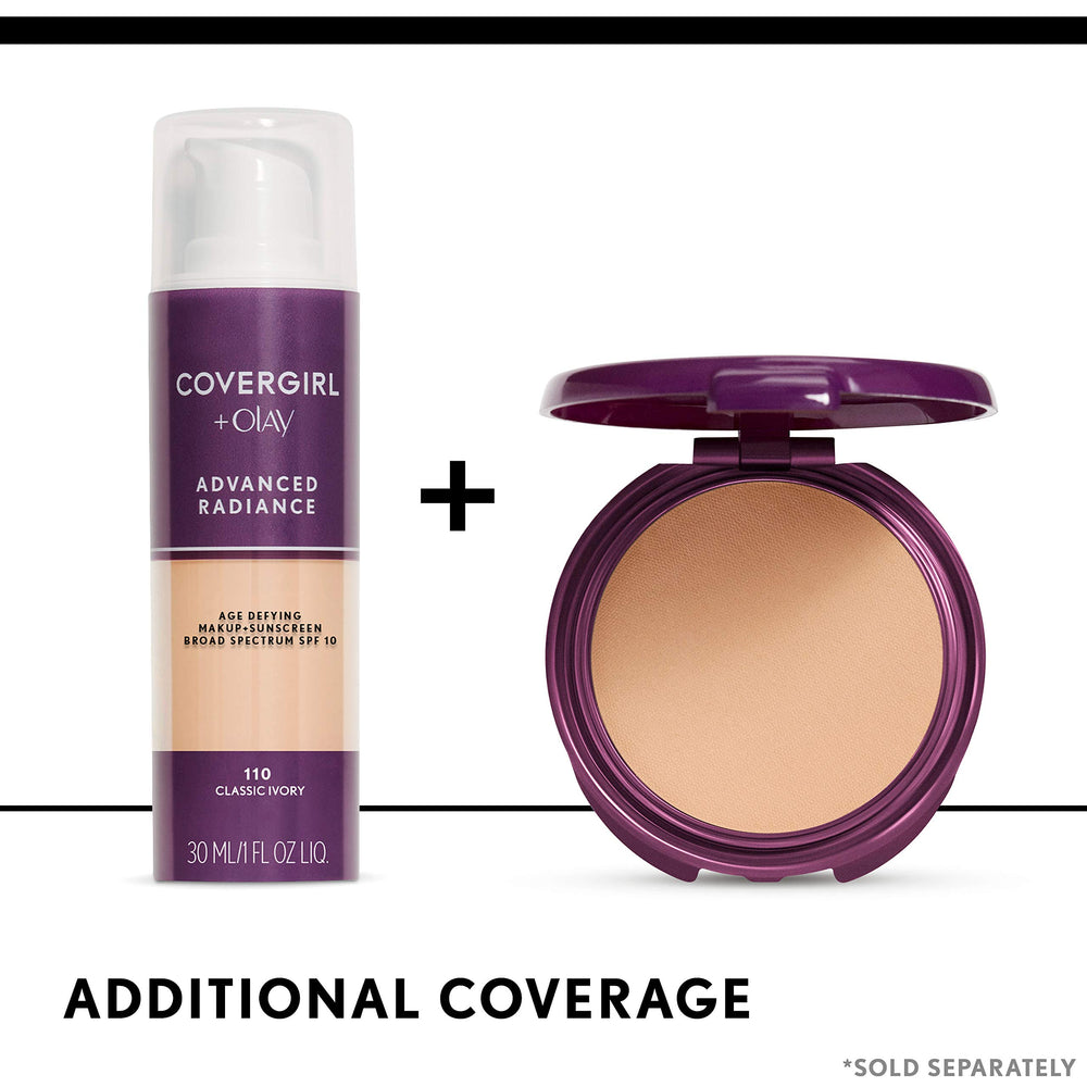 COVERGIRL Advanced Radiance - fini velouté et tenue durable.