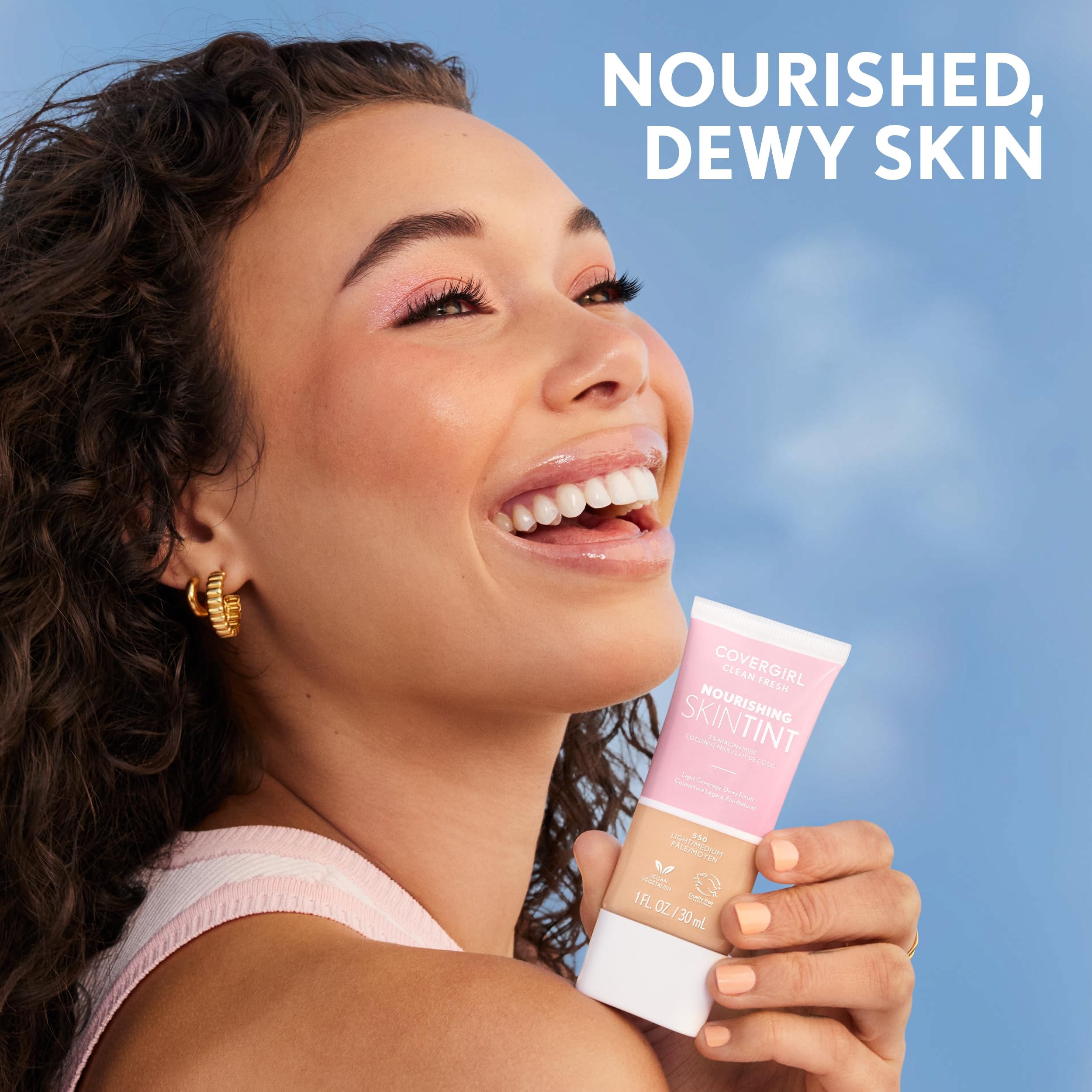 CoverGirl formule vegan sans tests sur les animaux.