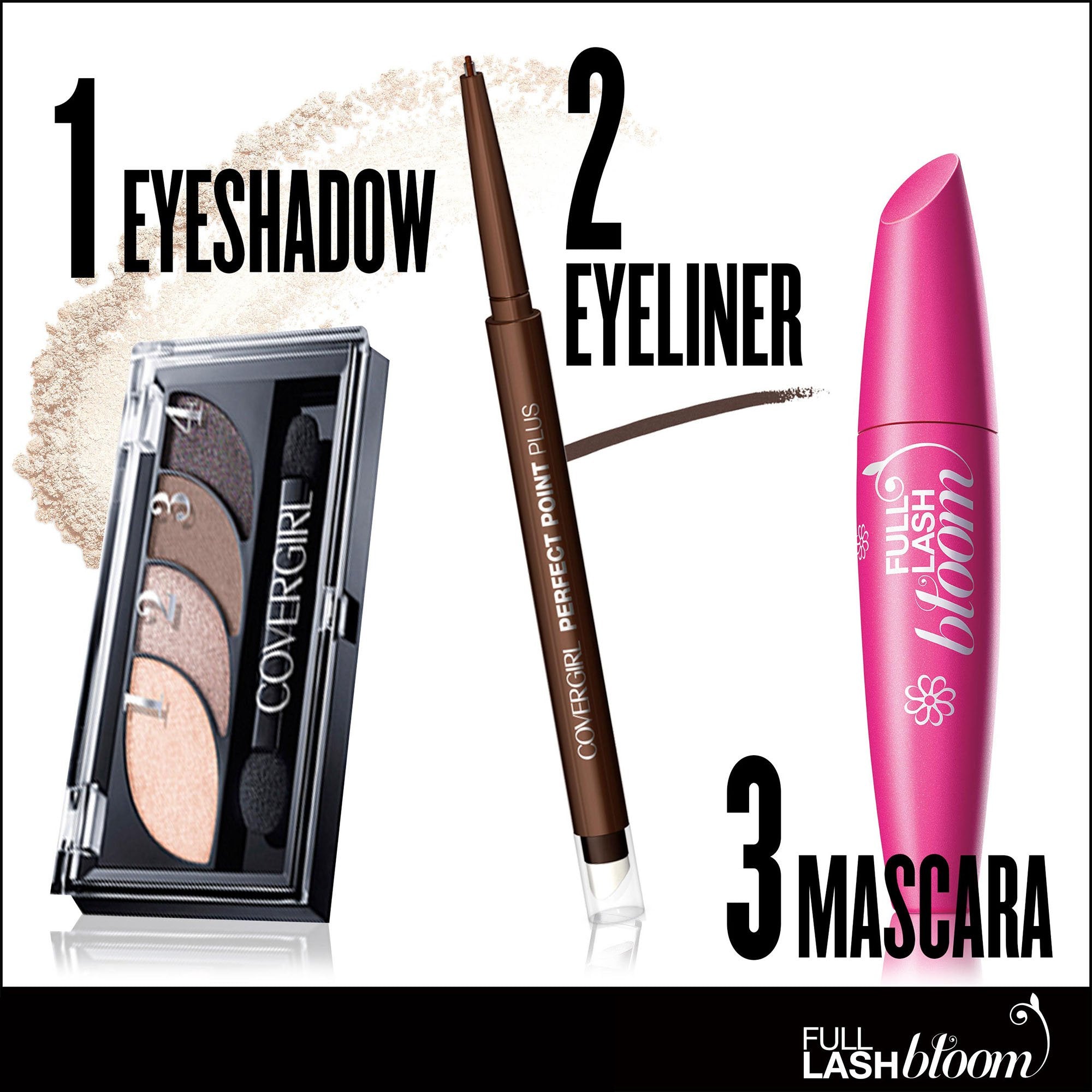 COVERGIRL Full Lash Bloom emballage variable, même performance.