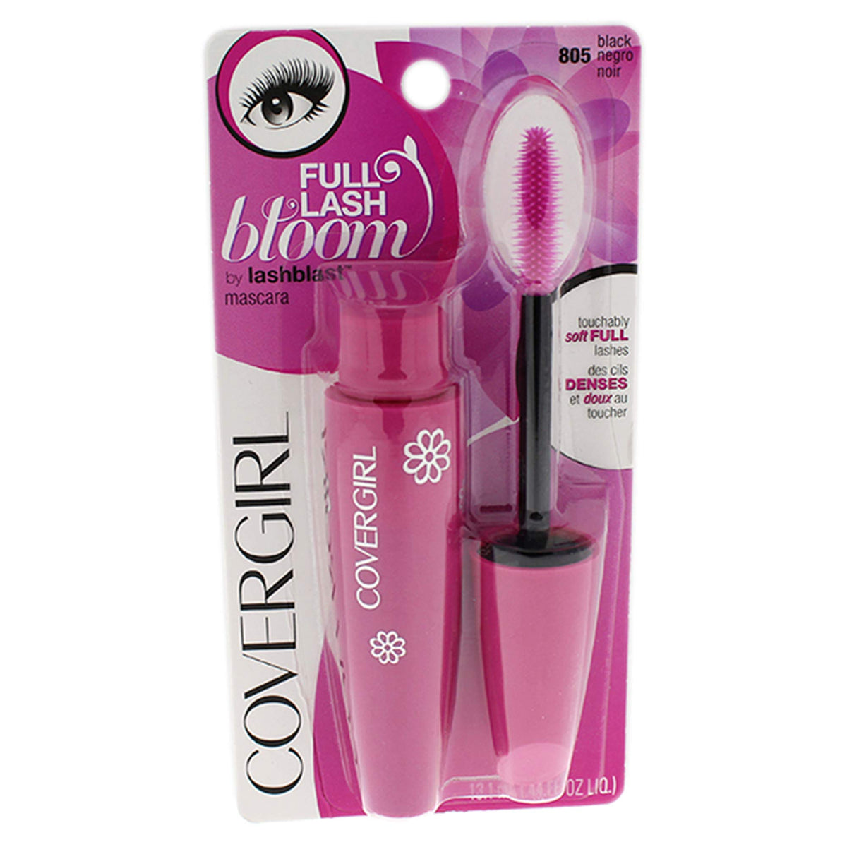COVERGIRL Full Lash Bloom Mascara avec brosse bloom, volume séparé et douceur au toucher