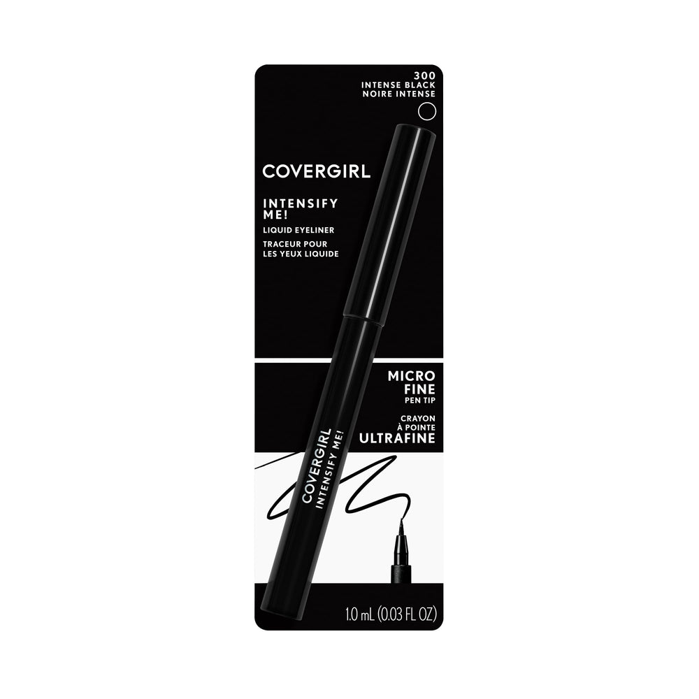 CoverGirl Intensify Me, emballage élégant, format pratique à emporter.