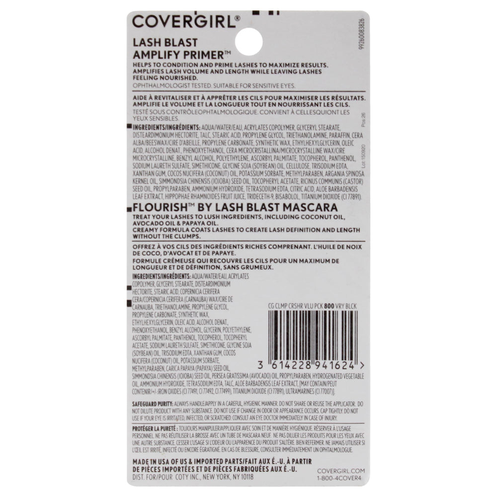 COVERGIRL Lash Blast Amplify Base : prépare les cils et augmente la longueur.
