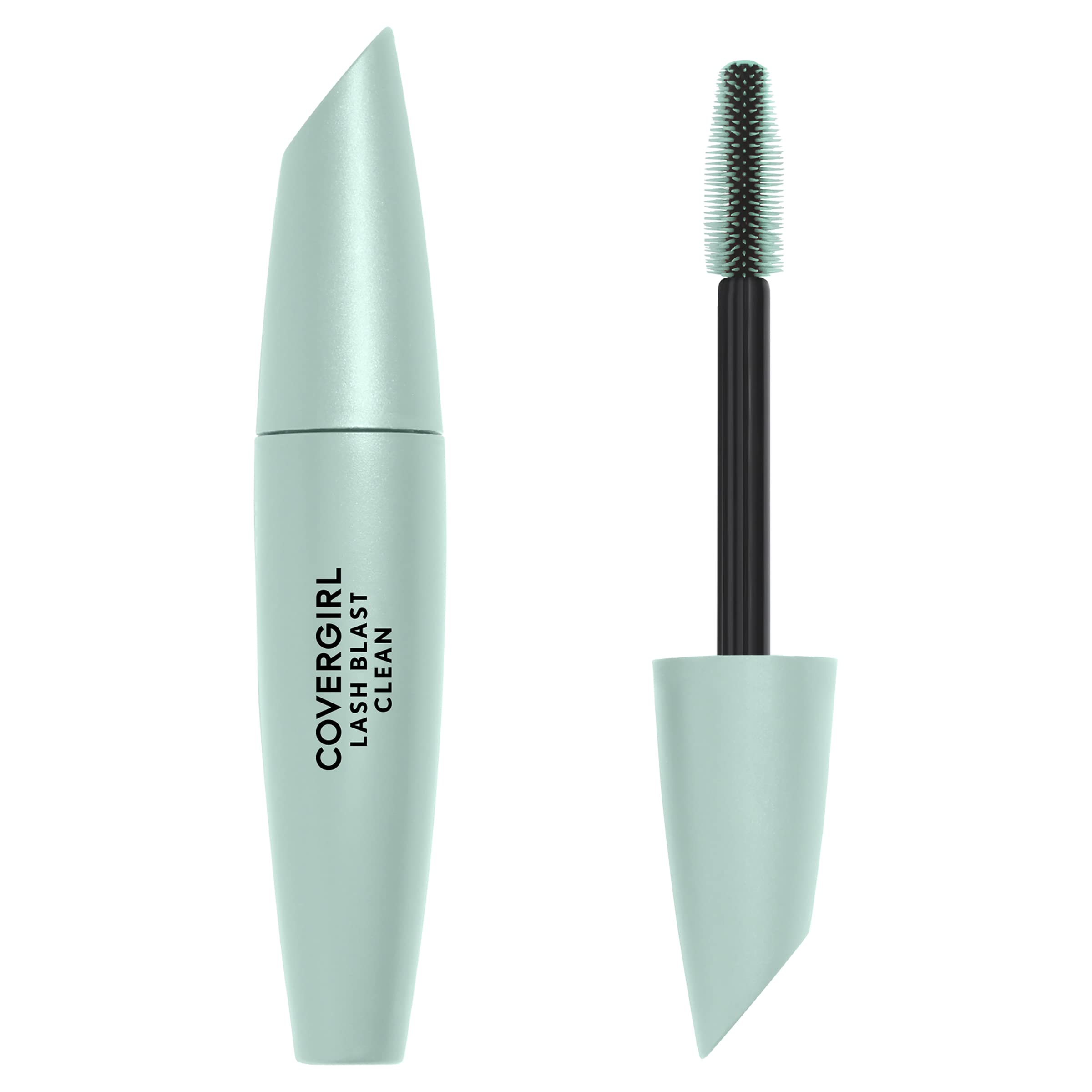 COVERGIRL Lash Blast Clean Volume Mascara avec brosse séparatrice pour des cils plus longs et définis.