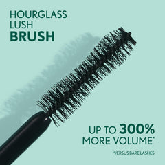 Avant-après avec CoverGirl Lash Blast Cleantopia, cils visiblement plus longs et volumisés.