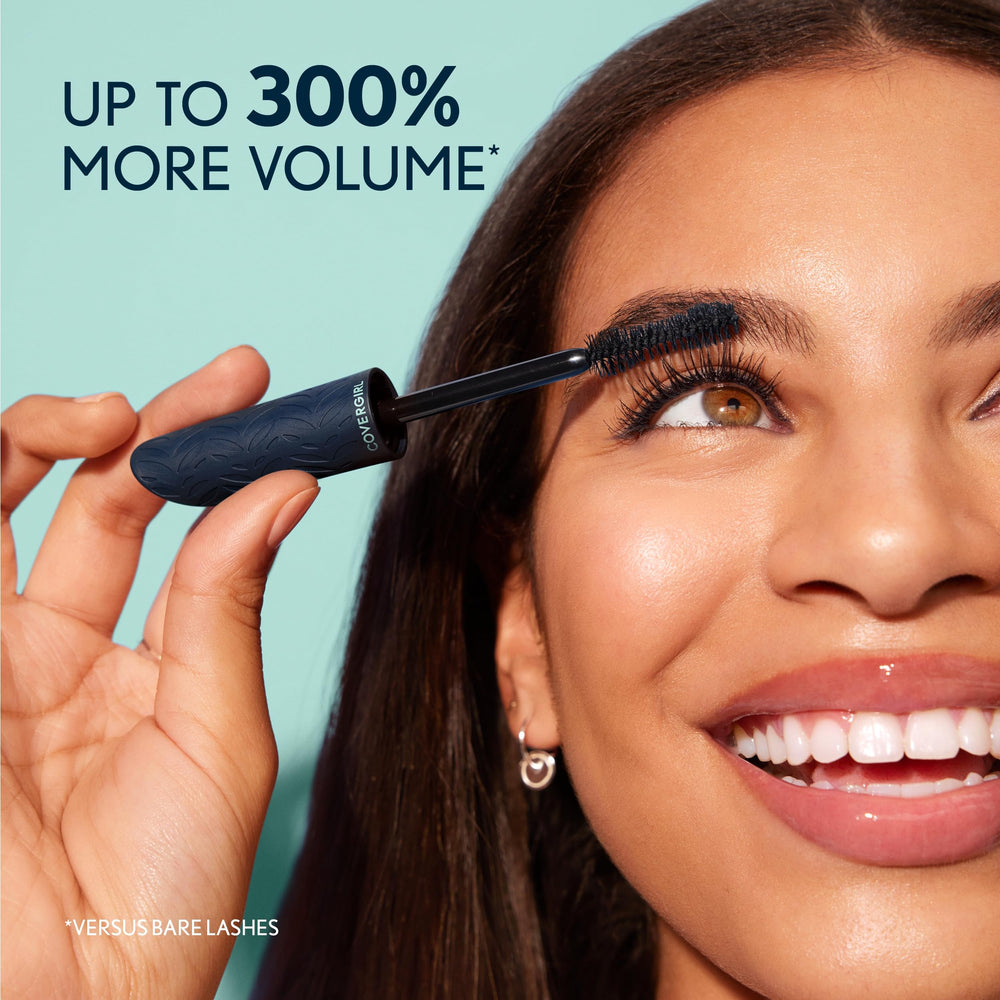 Démonstration avec CoverGirl Lash Blast Cleantopia, effet définition et longueur.