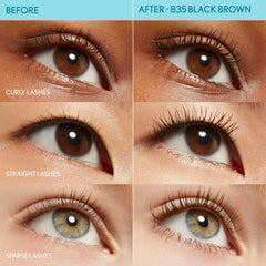 Texture crème douce de CoverGirl Lash Blast Cleantopia sur les cils